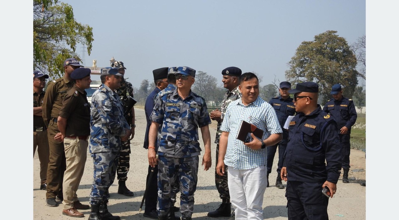 प्रदेश निर्वाचन सुरक्षा समितिद्वारा सीमा र मतदानस्थलको निरीक्षण