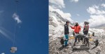 सगरमाथाको फोहर सङ्कलनमा ड्रोनको प्रयोग, प्रविधिमार्फत संरक्षण अभियानलाई गति