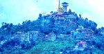 कास्की — पोखरा महानगरपालिका–२२ पुम्दीकोटबाट देखिएको पर्यटकीय स्थल सराङ्कोट