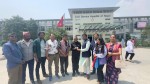 बिजयखर्क मैत्री  समाजद्वारा ढकाललाई सहयोग हस्तान्तरण