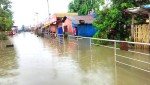 वर्षाले दमक बसपार्क जलमग्न, पानी निकासको समस्या यथावत्