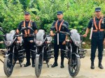 रत्ननगर नगरपालिकाद्वारा इलाका प्रहरी कार्यालय टाँडीलाई तीन थान मोटरसाइकल प्रदान