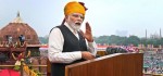 प्रधानमन्त्री मोदीको लालकिल्लाबाट कडा सन्देश : पाकिस्तानलाई चेतावनी
