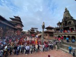 पाटनमा श्रीकृष्ण जन्माष्टमीमा भक्तजनहरूको घुइँचो
