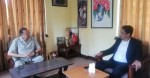 झलनाथ खनाल र खड्गबहादुर विश्वकर्माबीच समसामयिक राजनीतिक विषयमा छलफल