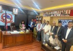 ७ बुँदे माग लिएर मन्त्रीलाई भेट्यो स्थानीय तह कर्मचारी संघ, नेपाल