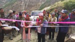 छाँयानाथको माथि बालै गाउँमा पहिलोपटक गाडी पुग्दा स्थानीय हर्षित, नाचगान र देउडासहित स्वागत
