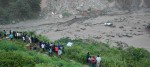 रसुवामा बाढी : ६ चिनियाँसहित १८ जना सम्पर्कविहिन, ९ जनाको उद्धार