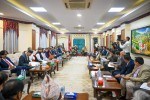 राष्ट्रपति पौडेल र राजनीतिक दलका नेताबीच छलफल