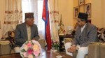 राष्ट्रपति र सभामुखबीच भेटवार्ता