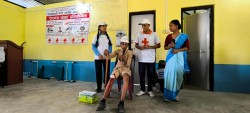 शिवसताक्षीमा रेडक्रस संवाद : जब विद्यार्थी बने ‘कलाकार’