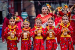 पशुपतिमा भव्य दशमहाविधा रुद्र–हवन महायज्ञ सुरु, काली बाबा र विजय कृष्णमूर्ति जी महाराजको नेतृत्वमा हजारौं भक्तजनको सहभागिता