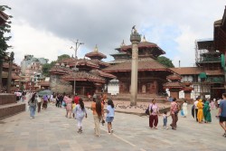 वसन्तपुर दरबार क्षेत्रमा आन्तरिक पर्यटकको चहलपहल