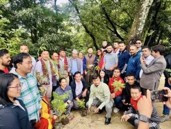 वृक्षरोपण अभियानको समापन टोखानगरपालिका–८, वानिँयाटारमा सम्पन्न