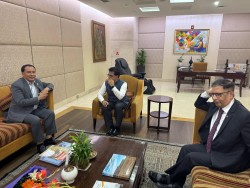 ऊर्जामन्त्री कुलमान घिसिङ भारत प्रस्थान, 