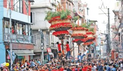 ‘कहीँ नभएको हाँडीगाउँको जात्रा’ सम्पन्न गरी खट थन्क्याइयो