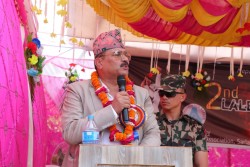 खेल क्षेत्र विकासका लागि सङ्घ, प्रदेश र स्थानिय तह जुट्न आवश्यक छः रक्षामन्त्री उप्रेती