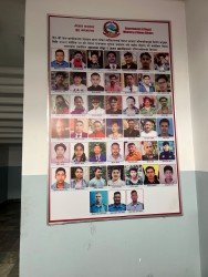 मन्त्रालयका भित्तामा सुशासन कुरिरहेका योद्धाहरु