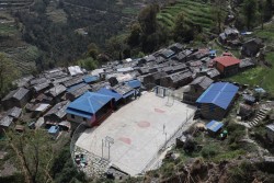 म्याग्दीको रायखोर र कोटगाउँमा खेलमैदान निर्माण