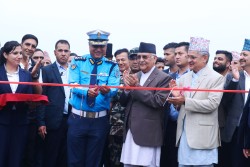 प्रधानमन्त्री ओलीले उद्घाटन गरे ग्वार्कोस्थित फ्लाइओभर