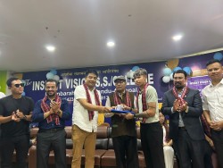 साम्बासहित १० खेलाडीलाई इन्साइट भिजन स्कुल र राजधानी क्याम्पसको सम्मान