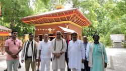 मुख्यमन्त्री सिंहले गरे वाल्मीकि आश्रमको अवलोकन 