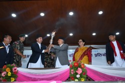 स्थानीय स्तरमा खेलप्रतिको आकर्षण बढाउनुपर्दछ : राष्ट्रपति पौडेल