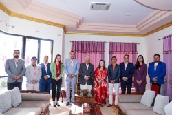 एनआरएनए एकता महाधिवेशन उदघाटन गर्न राष्ट्रपतिलाई निम्तो 