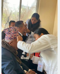 कास्की जिल्ला अदालत परिसरमा निःशुल्क आँखा शिविर : अधिकांशमा आँखाको समस्या