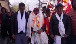 काठमाडौँ–४ मा रास्वपाका बम अगाडि