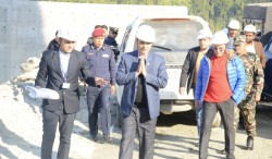 भेरी–बबई डाइभर्सनको काममा ढिलाइ नगर्न गृहमन्त्रीको निर्देशन कानूनी अड्चन फुकाउन पहल गर्ने प्रतिबद्धता