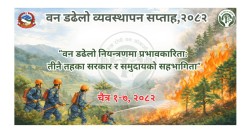 डढेलो व्यवस्थापन सप्ताह आजदेखि सुरु