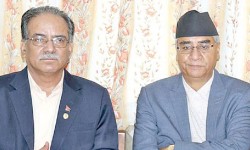 प्रधानमन्त्री र कांग्रेस नेताहरुबीच बालुवाटारमा छलफल जारी