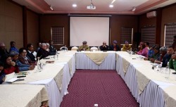 गगन थापाको नेतृत्वमा बुद्धिजीवीसँग छलफल, पत्रकार सम्मेलन भर्चुअल