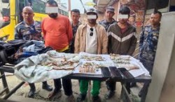 लागुऔषधसहित तीन जना पक्राउ