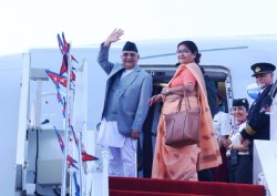 प्रधानमन्त्री ओली आइतबार तुर्कमेनिस्तान जाँदै, प्रतिनिधिमण्डलमा धर्मपत्नी र उच्च अधिकारीहरू
