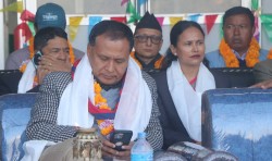 रामेछापको सुनापति पुगेपछि कुलमान घिसिङको घोषणा : ‘देशको नेतृत्व लिने तयारीमा छु’