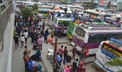 दुई दिनमा काठमाडौँबाट ८० हजार यात्रु बाहिरिए