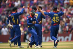 विश्वकप क्रिकेटः  वर्षा भएपछि नेपाल र श्रीलङ्काबीचको खेलमा टस हुन सकेन