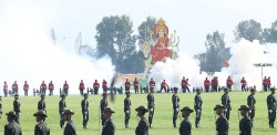 सेनाद्वारा टुँडिखेलमा फूलपाती बढाइँ आयोजना गरिँदै