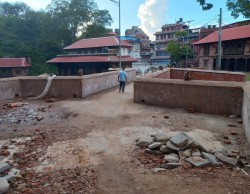 अलपत्र भएको करिब एक वर्षपछि बन्यो गौरीघाट पुल