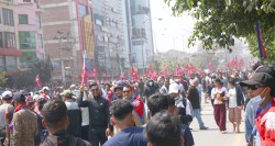 तीनकुने प्रदर्शनमा प्रहरीले चलाएको गोली लागेर कीर्तिपुरका सविन महर्जनको मृत्यु 