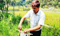 मौरीघार उद्योग सञ्चालन गरेर वार्षिक २५ लाख कमाउँछन् सूर्यप्रसाद 