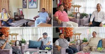 ‘वाम एकता’ का लागि नारायणकाजीको दौडधुप, माओवादी सचिव भन्छन्– पार्टीले खटाएको होइन