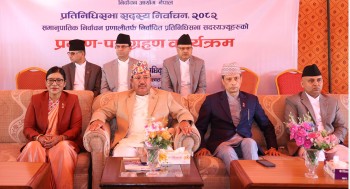 निर्वाचन हुन्छ, कि हुन्न भन्ने अन्योलको वातावरण चिरेर प्रतिनिधिसभा सदस्य निर्वाचन सम्पन्न गरायौँः कार्यवाहक प्रमुख निर्वाचन आयुक्त भण्डारी