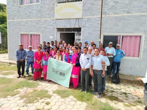 दैलेखको भैरवी गाउँपालिकामा राहत शिक्षकको विरोध सभा सम्पन्न, माग सम्बोधन नभएकोमा आक्रोश