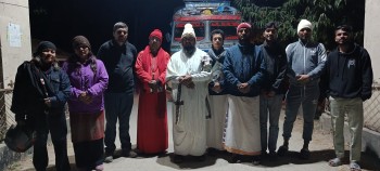 तेह्रथुमका किसानलाई गोलोक गोवर्धन गौशालाले निःशुल्क दियो गोरु