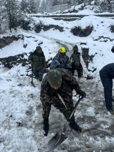 सशस्त्र प्रहरीद्वारा Annapurna Base Camp मा ठूलो उद्धार कार्य