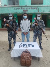 चन्द्रपुर देउरालीचोकबाट अवैध पेस्तोलसहित एक युवक पक्राउ