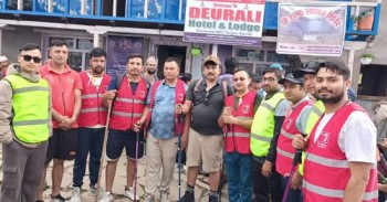 वाईसीएल र अखिल (क्रान्तिकारी) द्वारा गोसाइँकुण्डमा २५ सय तीर्थयात्रीको निःशुल्क उपचार